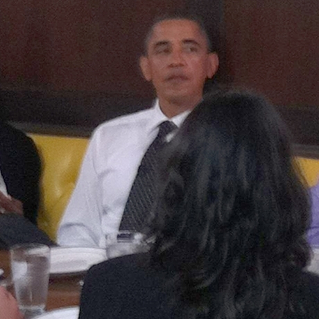 Obama's Burger Lunch -- GARGANTUAN Tip 