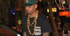 Chris Brown -- Accused of Drive-By Phone Robbery