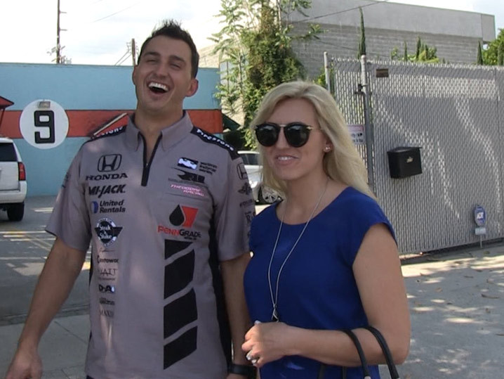 IndyCar Star & Famous Wife Keeping Sperm In Neutral